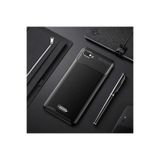 Nezih Case Xiaomi Redmi 6A ile Uyumlu Kılıf, Karbon Fiber Tasarım, Siyah