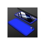 Nezih Case Xiaomi Redmi 7a Uyumlu Sert Silikon Kılıf, Mat Görünüm, Ultra İnce, Mavi