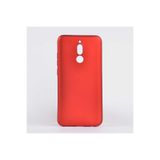 Nezih Case Xiaomi Redmi 8 Uyumlu Yumuşak Silikon Kılıf, Kırmızı