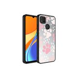Nezih Case Xiaomi Redmi 9c ile Uyumlu Aynalı Desenli Kamera Korumalı Parlak Kapak Kılıf, Pati
