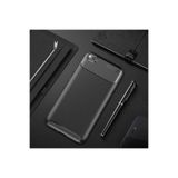 Nezih Case Xiaomi Redmi Go Uyumlu Kamera Korumalı, Karbon Tasarım, Silikon Kılıf, Siyah