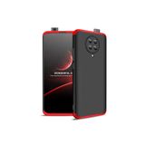 Nezih Case Xiaomi Redmi K30 Pro Uyumlu Sert Silikon Kılıf, Mat Görünüm Ultra İnce, Siyah/Kırmızı NZH-Xiaomi-Ays-0038