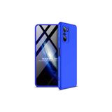Nezih Case Xiaomi Redmi K40 Uyumlu Sert Silikon Kılıf, Mat Görünüm, Ultra İnce, Mavi