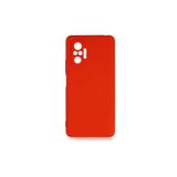 Nezih Case Xiaomi Redmi Note 10 Pro Uyumlu Kadife İç Yüzeyli Silikon Kılıf, Koyu Pembe