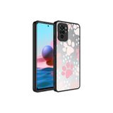 Nezih Case Xiaomi Redmi Note 10 Uyumlu Aynalı Desenli Kamera Korumalı Parlak Kapak Kılıf, Pati