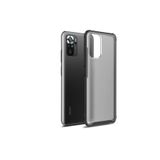 Nezih Case Xiaomi Redmi Note 10 Uyumlu Pastel Renkli Silikon Kılıf, Siyah NZH-Xiaomi-Volks-0001