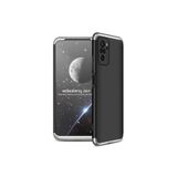 Nezih Case Xiaomi Redmi Note 10s Uyumlu Sert Silikon Kılıf, Mat Görünüm Ultra İnce, Siyah/Gri