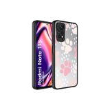 Nezih Case Xiaomi Redmi Note 11 Global ile Uyumlu Aynalı Desenli Kamera Korumalı Parlak Kapak Kılıf, Pati