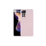 Nezih Case Xiaomi Redmi Note 11 Pro ile Uyumlu Kamera Korumalı Silikon Kılıf, Rose