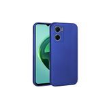 Nezih Case Xiaomi Redmi Note 11e Uyumlu Mat Renkli Silikon Kılıf, Mavi