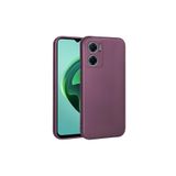 Nezih Case Xiaomi Redmi Note 11e Uyumlu Mat Silikon Kılıf, Mor