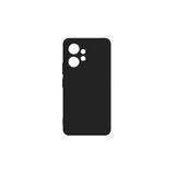 Nezih Case Xiaomi Redmi Note 12 4G ile Uyumlu Kamera Korumalı Mat Silikon Kılıf, Siyah