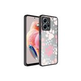 Nezih Case Xiaomi Redmi Note 12 4G Uyumlu Aynalı Desenli Kamera Korumalı Parlak Kapak Kılıf, Pati
