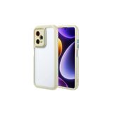 Nezih Case Xiaomi Redmi Note 12 Pro 5G ile Uyumlu Kılıf, Kamera Koruması, Renkli Kenarlar, Mat Silikon, Yeşil