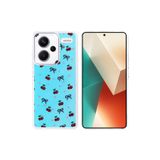 Nezih Case Xiaomi Redmi Note 13 Pro Plus 5G ile Uyumlu Airbag Tasarımlı Desenli Kapak Kılıf, Kiraz