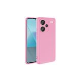 Nezih Case Xiaomi Redmi Note 13 Pro Plus 5G Uyumlu Kadife İç Yüzeyli Silikon Kılıf, Pembe