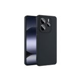 Nezih Case Xiaomi Redmi Note 14 5G Uyumlu Kamera Korumalı, Kadife İç Yüzey, Silikon Kılıf, Siyah