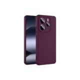 Nezih Case Xiaomi Redmi Note 14 5G Uyumlu Kamera Korumalı Silikon Kılıf, Koyu Mor