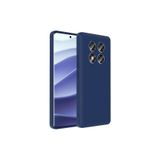 Nezih Case Xiaomi Redmi Note 14 Pro 4G Uyumlu Kamera Korumalı Kartlık Hazneli Silikon Kapak Kılıf, Lacivert