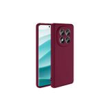 Nezih Case Xiaomi Redmi Note 14 Pro Plus Uyumlu Kamera Korumalı, Kadife İç Yüzey, Silikon Kılıf, Koyu Mor