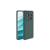 Nezih Case Xiaomi Redmi Note 14 Pro Plus Uyumlu Kamera Korumalı, Kadife İç Yüzey, Silikon Kılıf, Koyu Yeşil