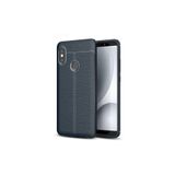 Nezih Case Xiaomi Redmi Note 5 Pro ile Uyumlu Silikon Kılıf, Lacivert