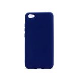 Nezih Case Xiaomi Redmi Note 5a ile Uyumlu Yumuşak Silikon Kılıf, Lacivert