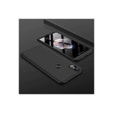 Nezih Case Xiaomi Redmi Note 6 Pro Uyumlu Sert Silikon Kılıf, Mat Görünüm Ultra İnce, Siyah