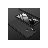 Nezih Case Xiaomi Redmi Note 7 Uyumlu Sert Silikon Kılıf, Mat Görünüm Ultra İnce, Siyah