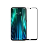 Nezih Case Xiaomi Redmi Note 8 ile Uyumlu Tam Kaplayan Temperli Cam Ekran Koruyucu, Siyah