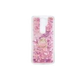 Nezih Case Xiaomi Redmi Note 8 Pro Uyumlu Yüzüklü Silikon Kılıf, Pembe
