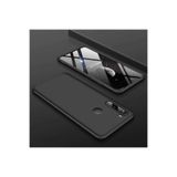 Nezih Case Xiaomi Redmi Note 8 Uyumlu 360 Full Koruma Silikon Kılıf, Siyah