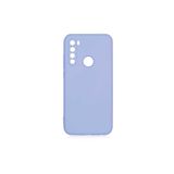 Nezih Case Xiaomi Redmi Note 8 Uyumlu Kadife İç Yüzeyli Silikon Kılıf, Lila
