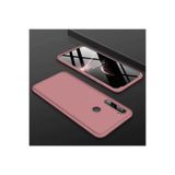 Nezih Case Xiaomi Redmi Note 8 Uyumlu Sert Silikon Kılıf, Mat Görünüm, Ultra İnce, Rose Gold
