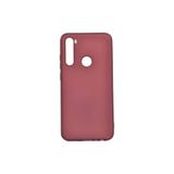 Nezih Case Xiaomi Redmi Note 8 Uyumlu Soft Tasarım Yumuşak Silikon Kılıf, Mürdüm