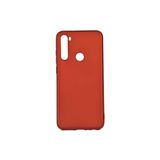 Nezih Case Xiaomi Redmi Note 8T Uyumlu Soft Tasarım Yumuşak Silikon Kılıf, Kırmızı