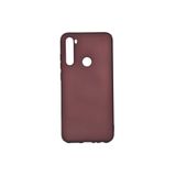 Nezih Case Xiaomi Redmi Note 8T Uyumlu Yumuşak Silikon Kılıf, Mürdüm