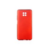 Nezih Case Xiaomi Redmi Note 9 5G ile Uyumlu Yumuşak Silikon Kılıf, Kırmızı nzhtekvv3575