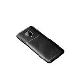 Nezih Case Xiaomi Redmi Note 9s/9 Pro ile Uyumlu Kamera Korumalı, Karbon Tasarım, Silikon Kılıf, Siyah
