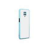 Nezih Case Xiaomi Redmi Note 9s/9 Pro ile Uyumlu Renkli Silikon Kılıf, Turkuaz