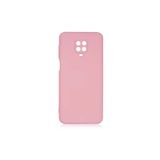 Nezih Case Xiaomi Redmi Note 9s/9 Pro Uyumlu Kadife İç Yüzeyli Silikon Kılıf, Açık Pembe