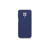 Nezih Case Xiaomi Redmi Note 9s/9 Pro Uyumlu Kadife İç Yüzeyli Silikon Kılıf, Lacivert