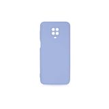 Nezih Case Xiaomi Redmi Note 9s/9 Pro Uyumlu Kadife İç Yüzeyli Silikon Kılıf, Lila