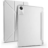 Nezih Case Xiaomi Redmi Pad Se 11 Kılıf Uyku Mod'lu Standlı Kalem Bölmeli Arkası Yumuşak Akıllı Silikon Kapak - Gri