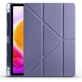 Nezih Case Xiaomi Redmi Pad Se 11 Kılıf Uyku Mod'lu Standlı Kalem Bölmeli Arkası Yumuşak Akıllı Silikon Kapak - Mor