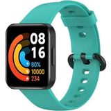 Nezih Case Xiaomi Redmi Watch 2 Lite Uyumlu Yumuşak Akıllı Saat Silikon Kordon/kayış - Petrol Yeşili