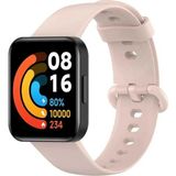 Nezih Case Xiaomi Redmi Watch 2 Lite Uyumlu Yumuşak Akıllı Saat Silikon Kordon/kayış - Rose Gold