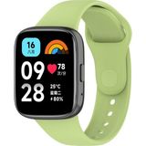 Nezih Case Xiaomi Redmi Watch 3 Active Uyumlu Boşluksuz Orjinal Pim Tasarım Jel Silikon Kordon - Açık Yeşil