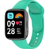 Nezih Case Xiaomi Redmi Watch 3 Active Uyumlu Boşluksuz Orjinal Pim Tasarım Jel Silikon Kordon - Turkuaz