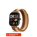 Nezih Case Xiaomi Redmi Watch 4 / 5 / 6 / Band 8 Pro / Uyumlu Hasır Örgü Spor Cırtlı Pratik Naylon Kordon 20mm